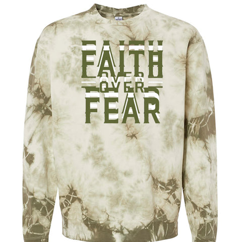 Tie Dye Olive - FRONT