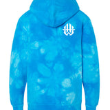 Tie Dye Aqua Blue - BACK