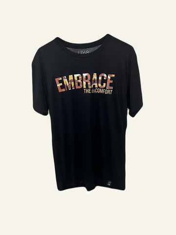 Black EMBRACE Desert Camo Tee