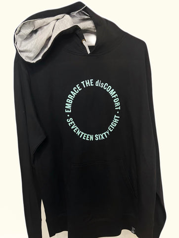 Black/Mint EMBRACE THE disCOMFORT Hoodie